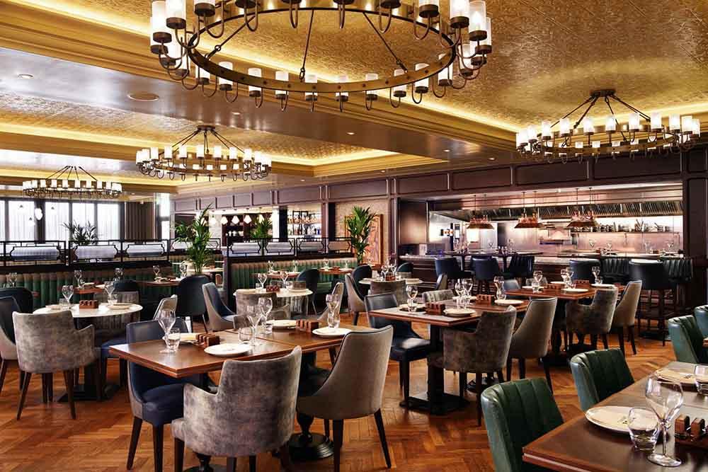 YSK Furniture high grade modern restaurant furniture plywood dining furniture-1