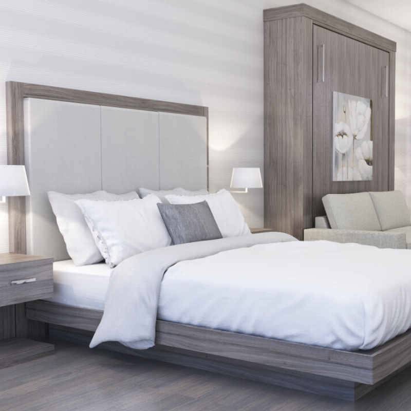 Economic Custom Hotel Apartment Project Furniture Bedroom Furniture Set